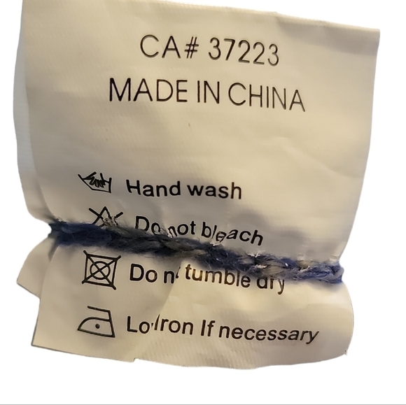 Creation size XL blue knit sweater. Long length cowl neck NWOT - Picture 5 of 6